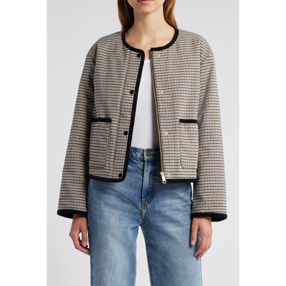 NWT Rails Minicheck Jacket Sz M